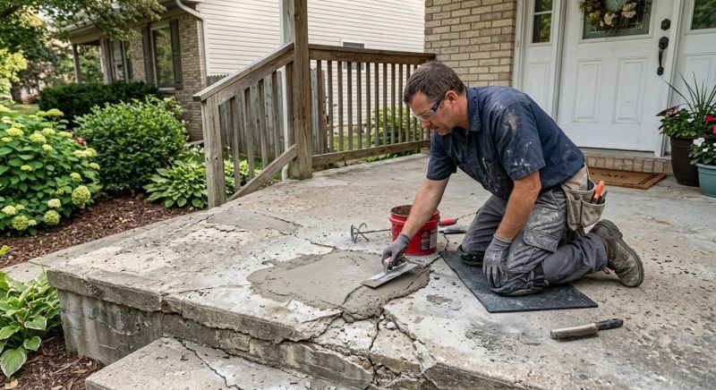 Increase Your Porch Cement Repair Business with an AI Driven, Targeted Website
