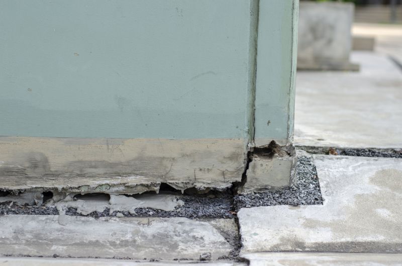 Porch Cement Crack Repair